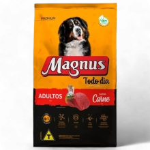 Ração Magnus Todo Dia Cães Adultos Sabor Carne Saco 10.1Kg